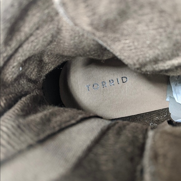 👯♀️Host Pick⚡️ Torrid Brushed Faux Leather Moto Booties - Picture 11 of 11